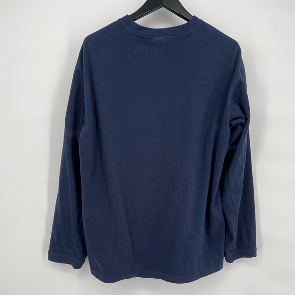 The North Face Blue Long Sleeve Logo Crew Neck Pullover Sweatshirt Vtg. size XL - Picture 2 of 10